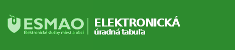 ESMAO - elektronické služby obce Nesluša